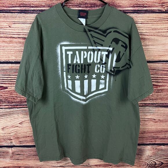 Y2k Tapout Fight Co. MMA T-shirt - Picture 3 of 9